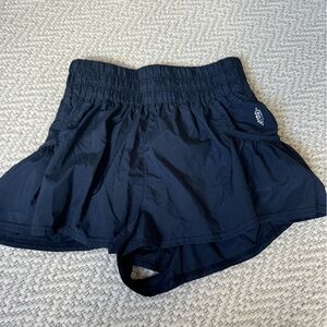 Navy Free People get your flirt on shorts size S